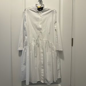 Zara peplum button up